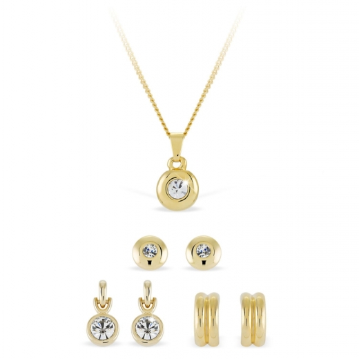 Pierre Cardin Schmuck-Set Halskette & Ohrringe LA5558SET